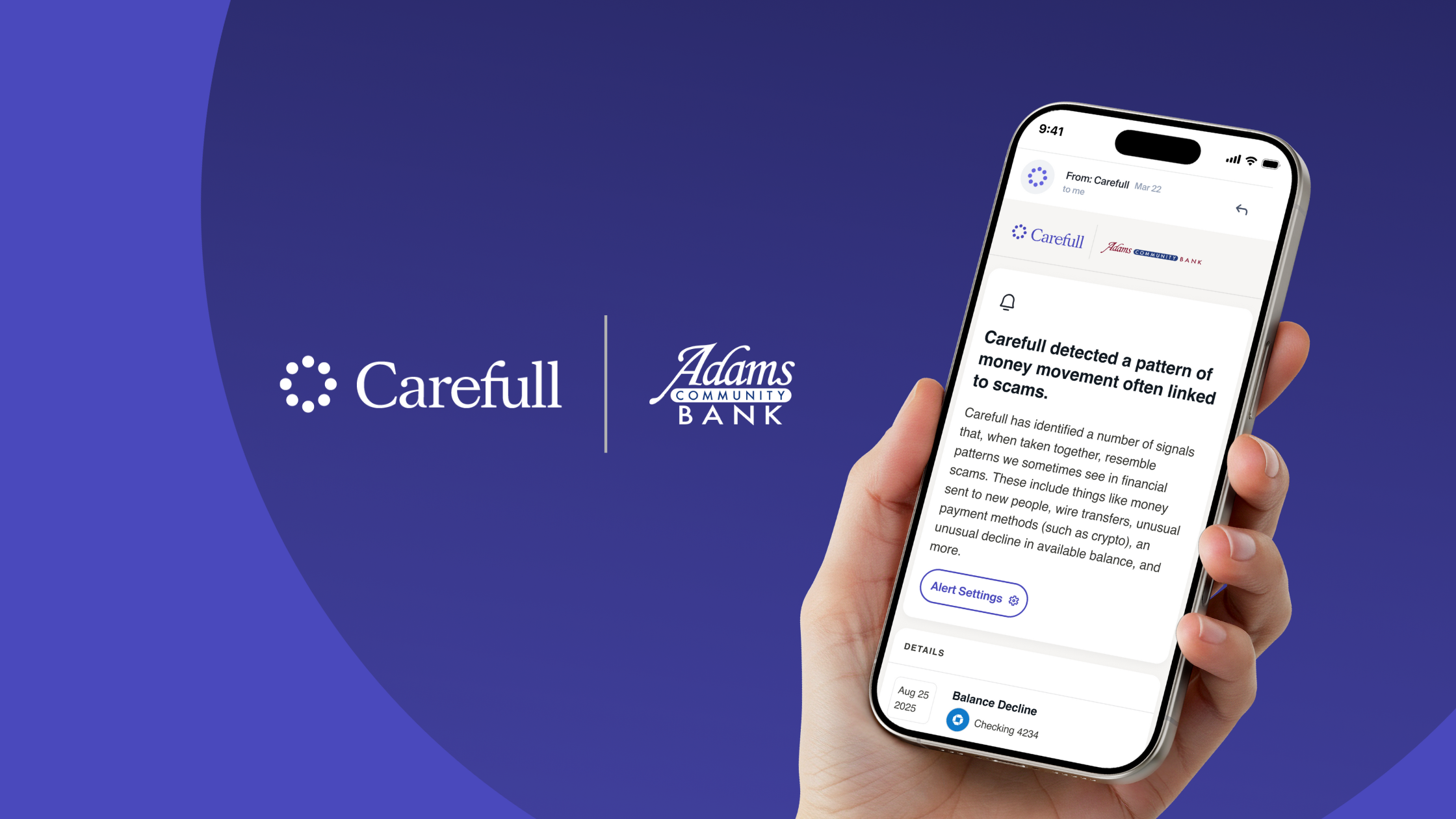 Adams Community Bank Partners with Carefull to Strengthen Their Commitment to Financial Security, Education, and Community Resilience