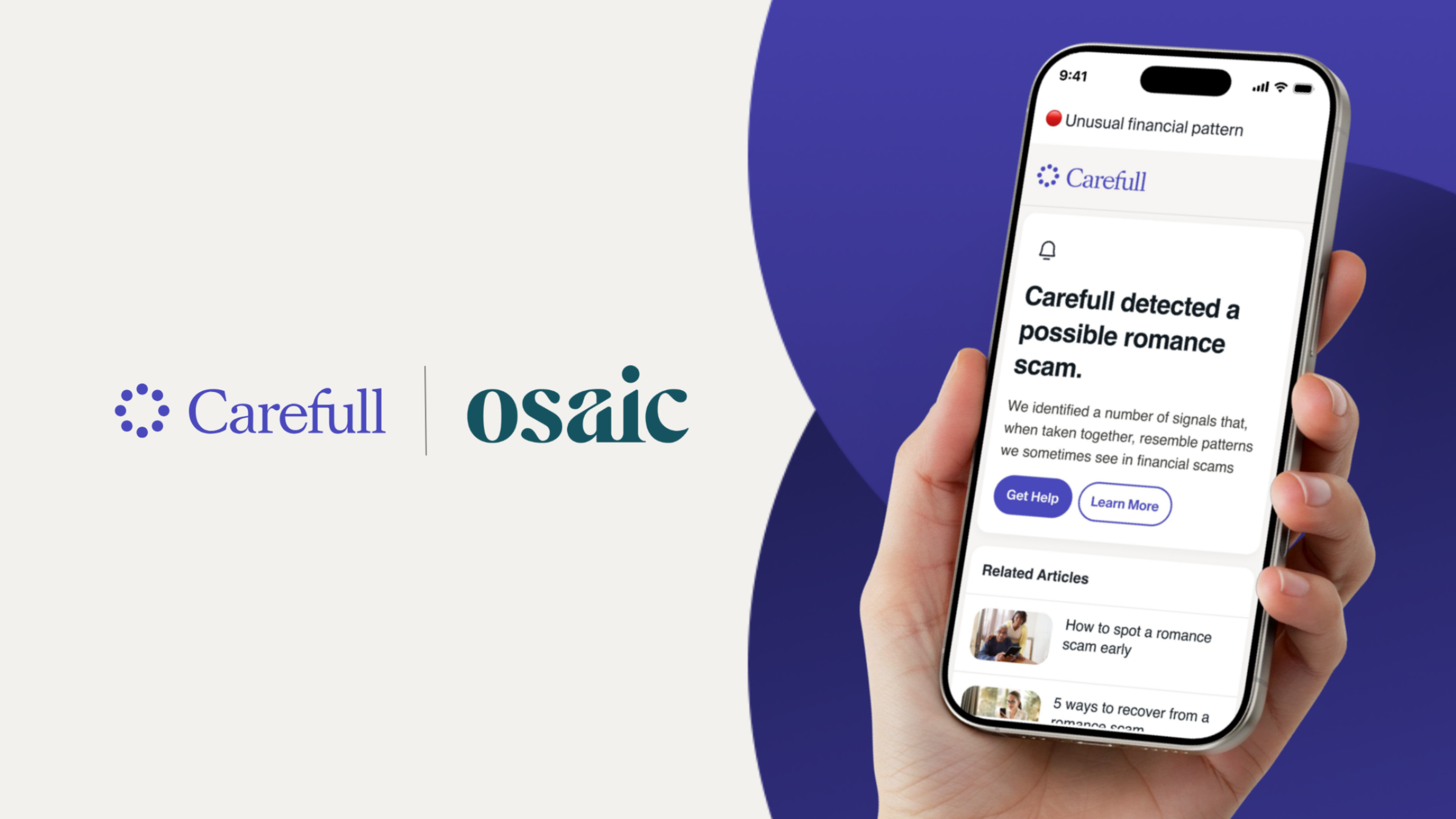 Osaic Partners with Carefull to Deliver Proactive Client Financial Protection Tool to Its Network of Advisors