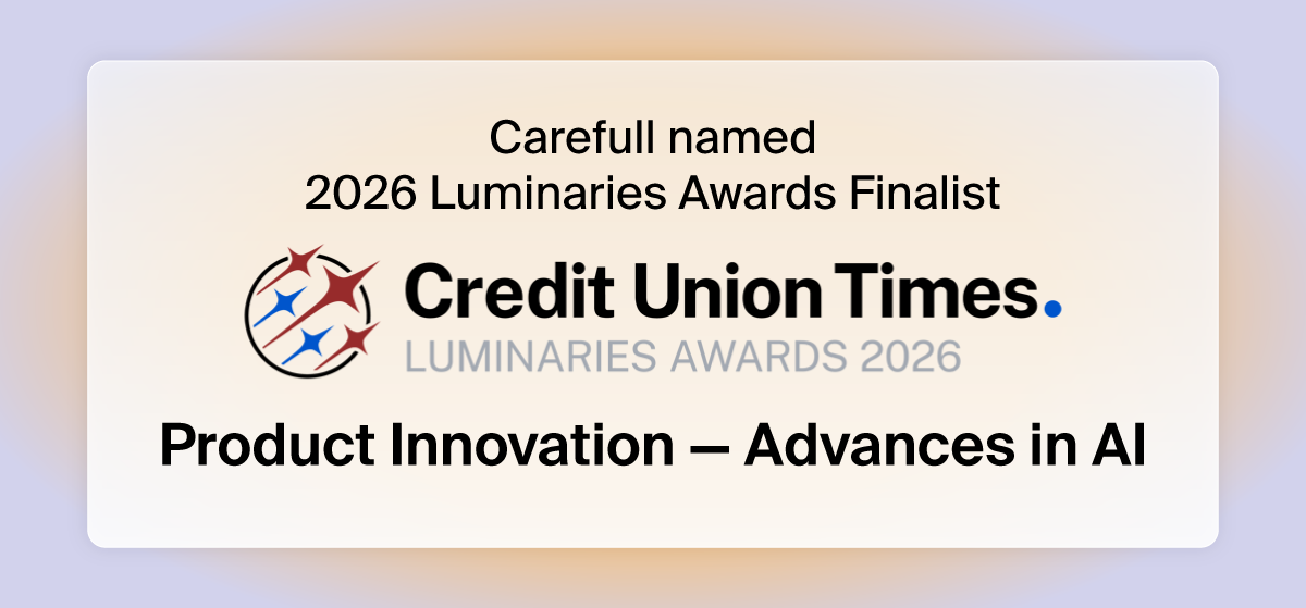 Carefull Named a 2026 Credit Union Times Luminaries Finalist