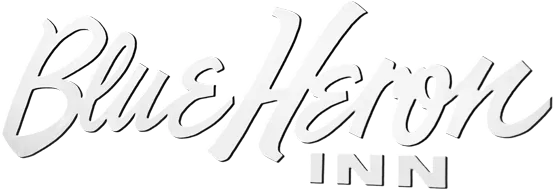 BLUE HERON INN LOGO white
