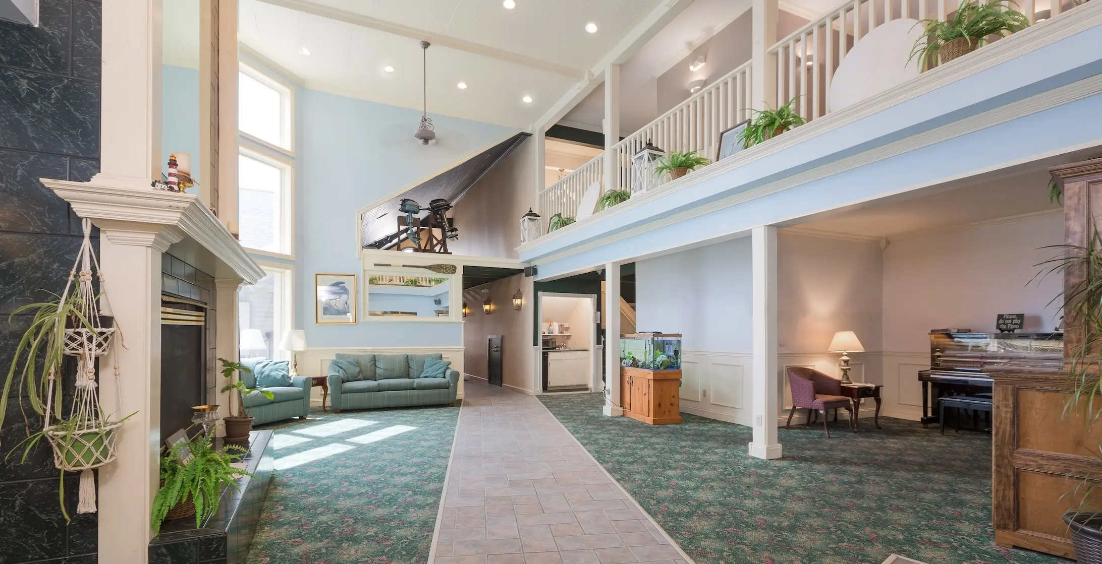 Blue Heron Lobby 2025