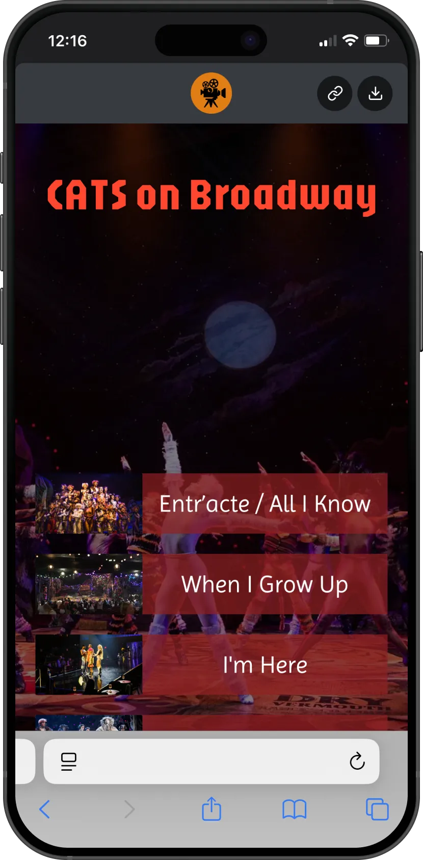 Built For Filmmakers Like You Dance and Theater