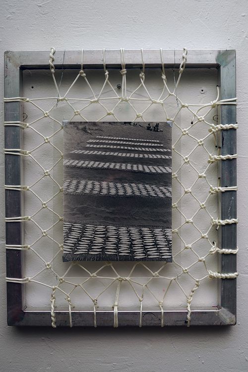 Smelt drying on traditional sand beds on the Tolowa Beaches.