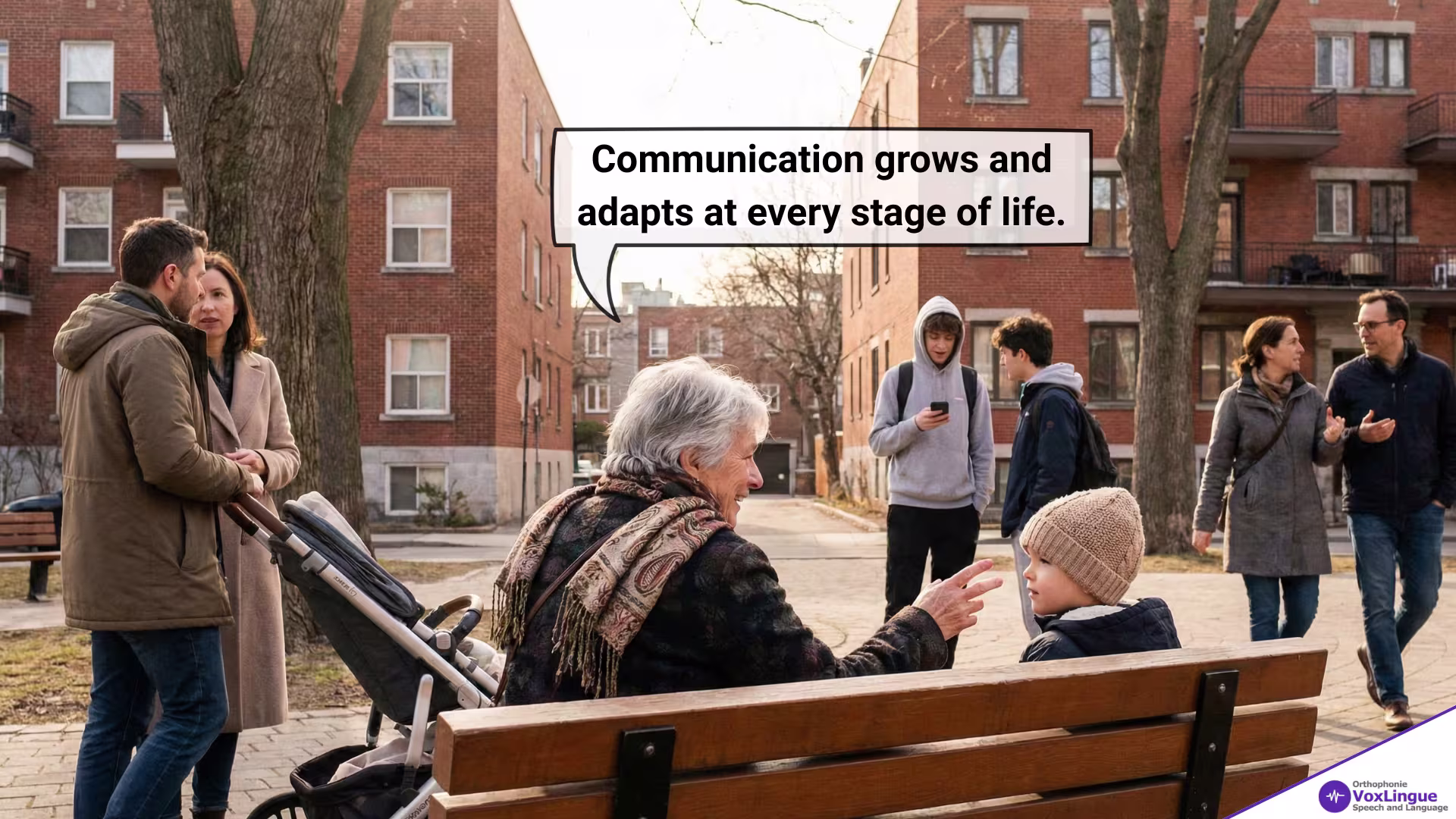 Communication Development Across the Lifespan in Outremont