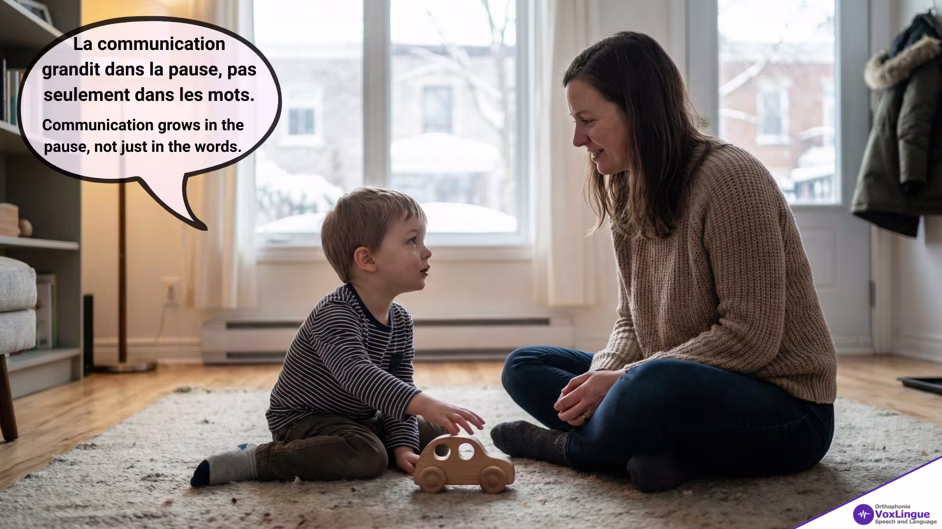 Turn Taking Through Play in Montreal | Shared Attention Builds Communication / Le tour de rôle par le jeu à Montréal | L’attention partagée soutient la communication