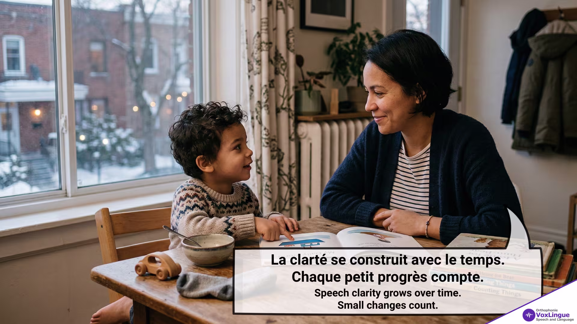 Montreal Speech Therapy Newsletter Image: Speech Sounds Develop Over Time With Normal Variation | Image infolettre orthophonie Montréal: Les sons se développent avec des variations normales