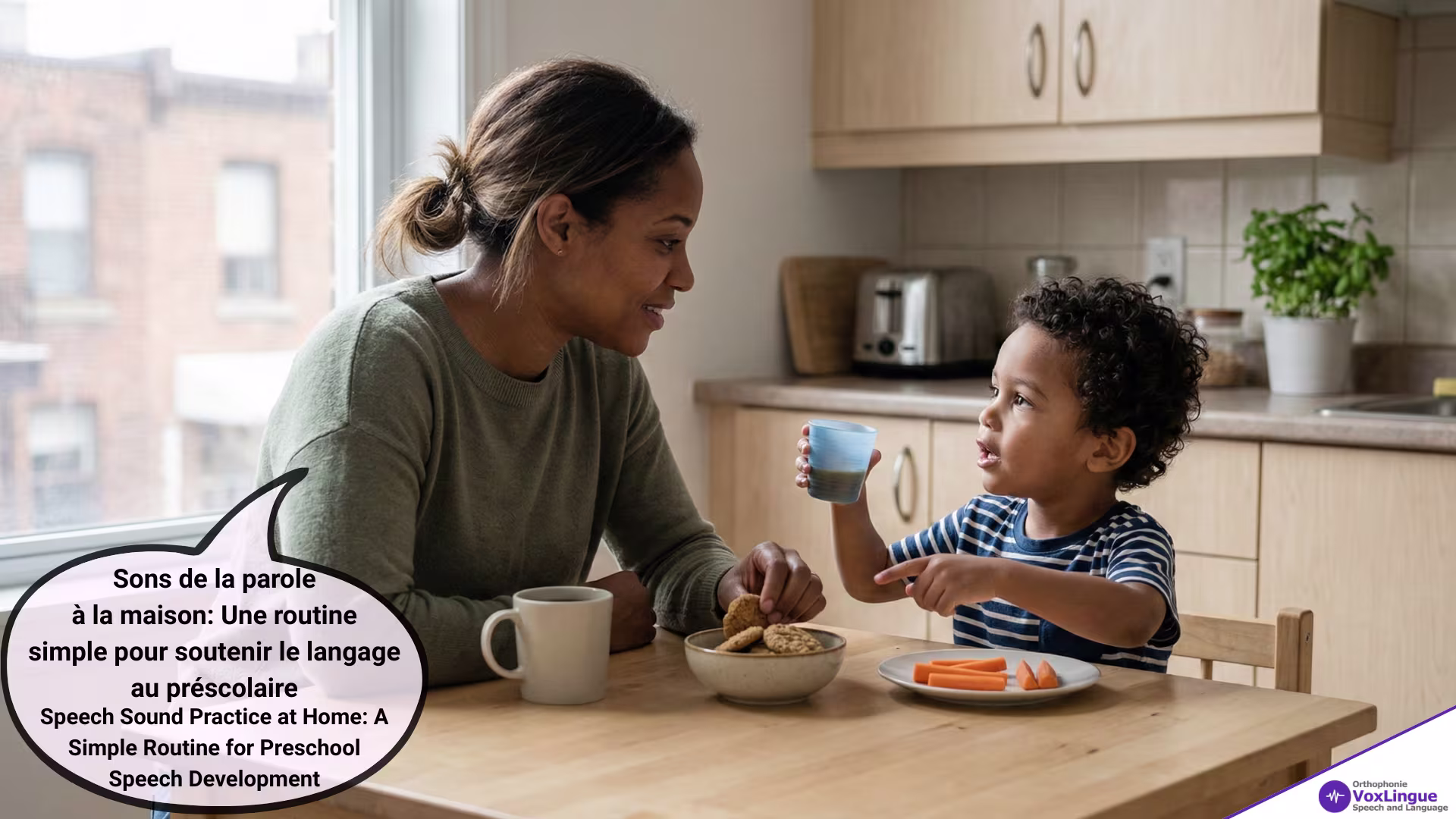 Speech Sound Practice at Home: A Simple Routine for Preschool Speech Development | Sons de la parole à la maison: Une routine simple pour soutenir le langage au préscolaire
