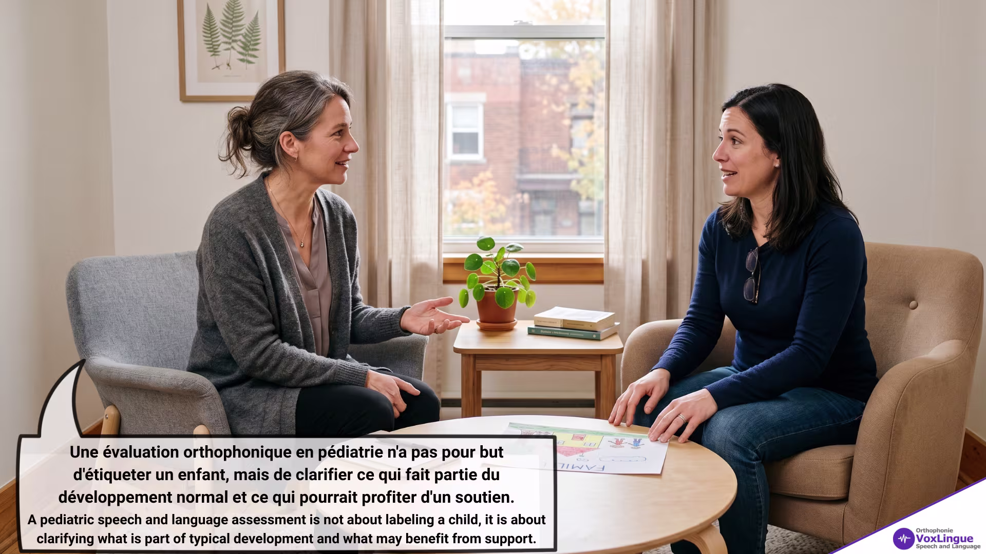 A Conversation That Clarifies | Une conversation qui clarifie