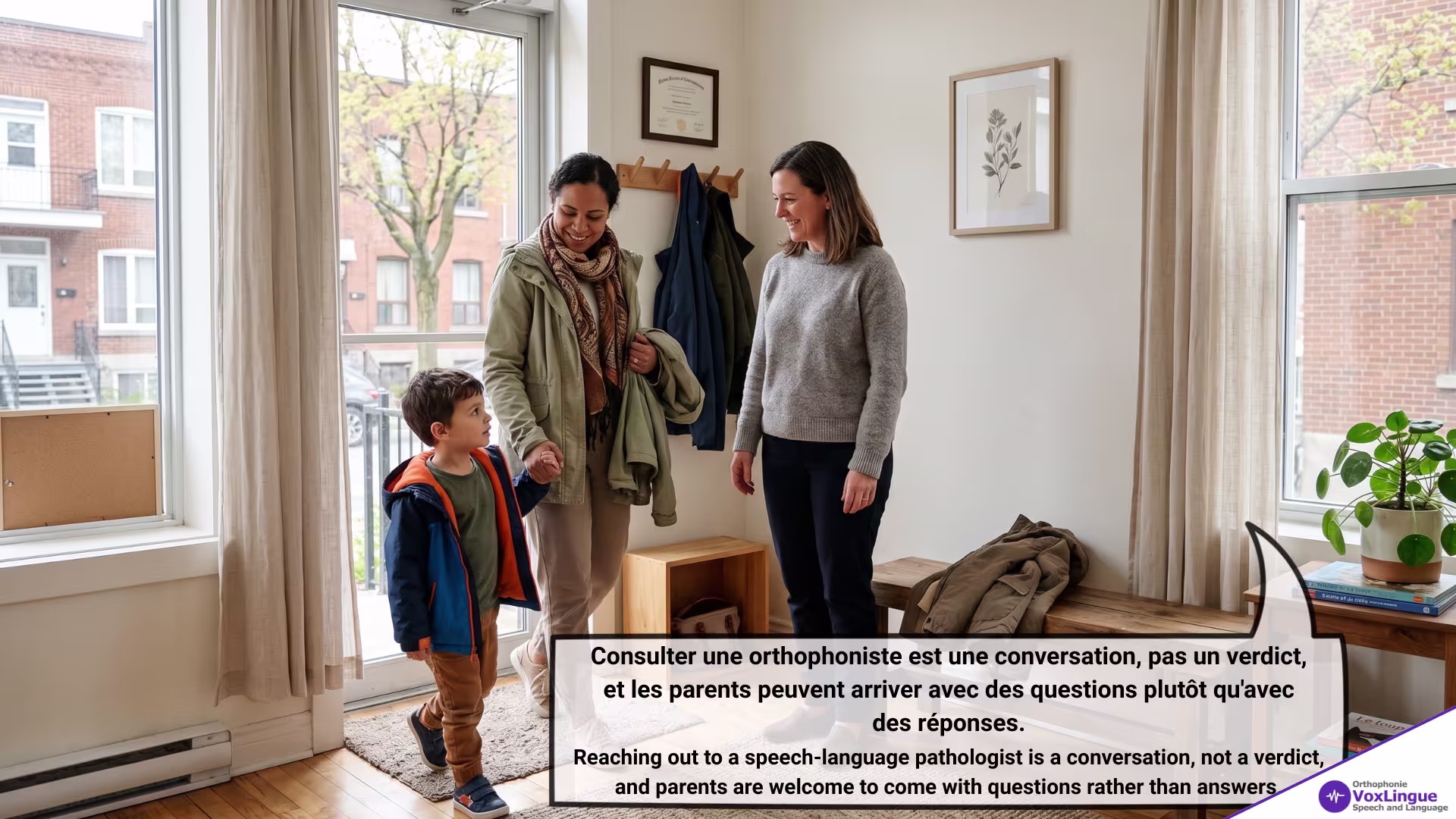 A Door Open for a Conversation | Une porte ouverte pour une conversation