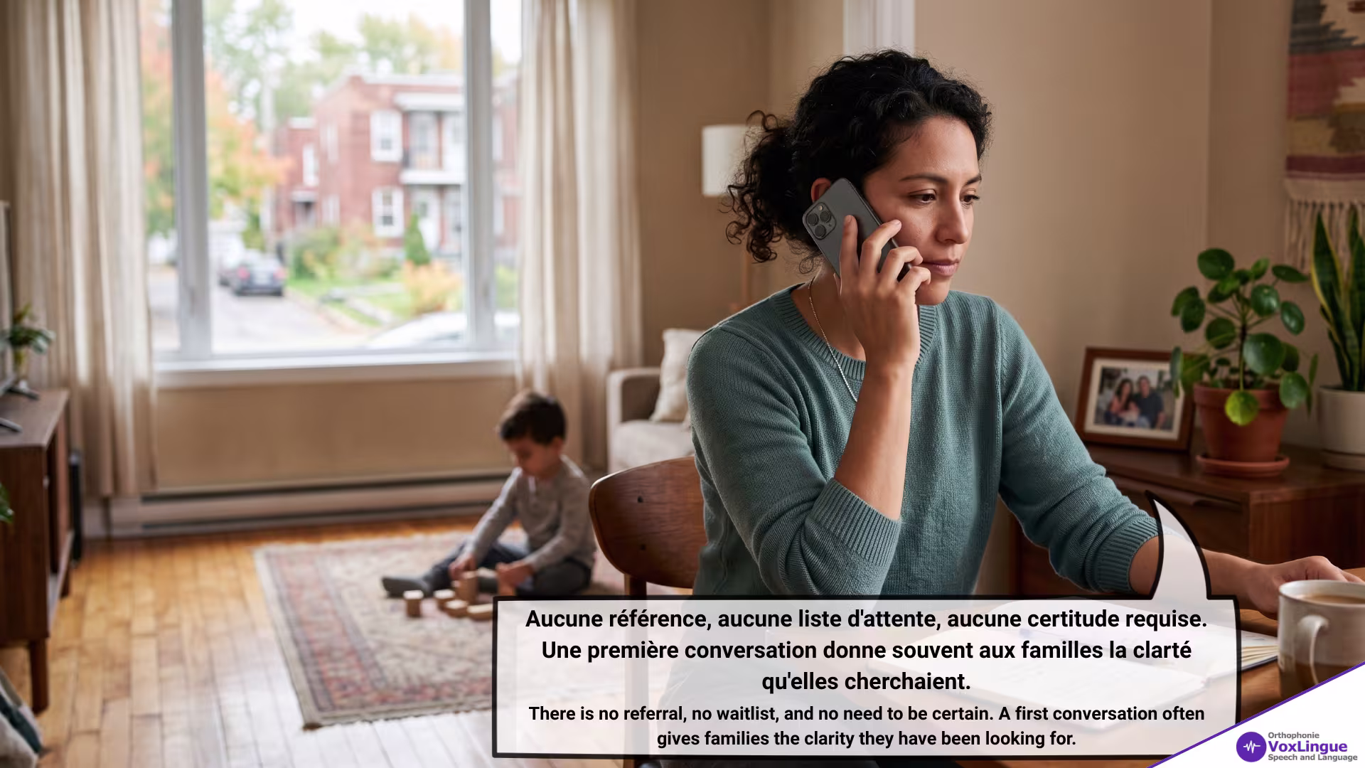 One Call, A Calmer Week Ahead | Un appel, une semaine plus sereine
