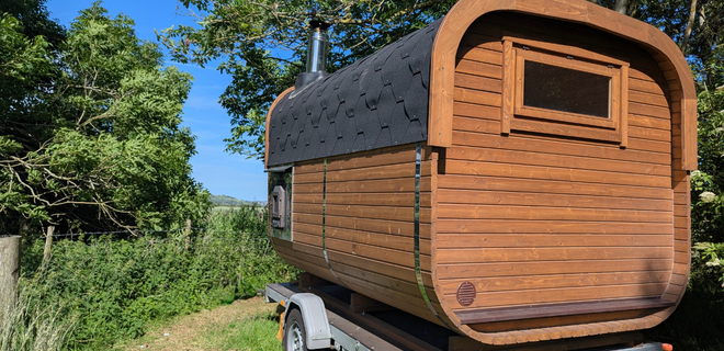 Relax and unwind at our woodland sauna
