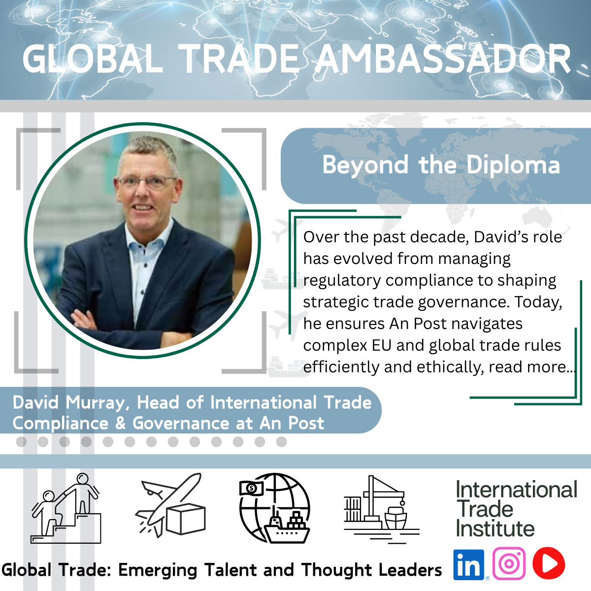 Global Trade Ambassador, David Murray