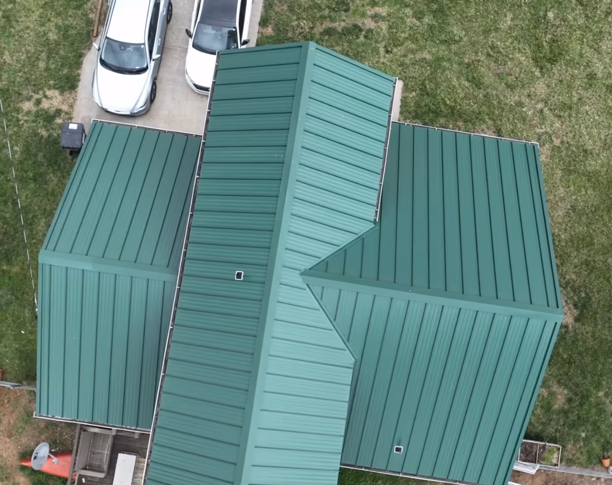 Green Standing Seam