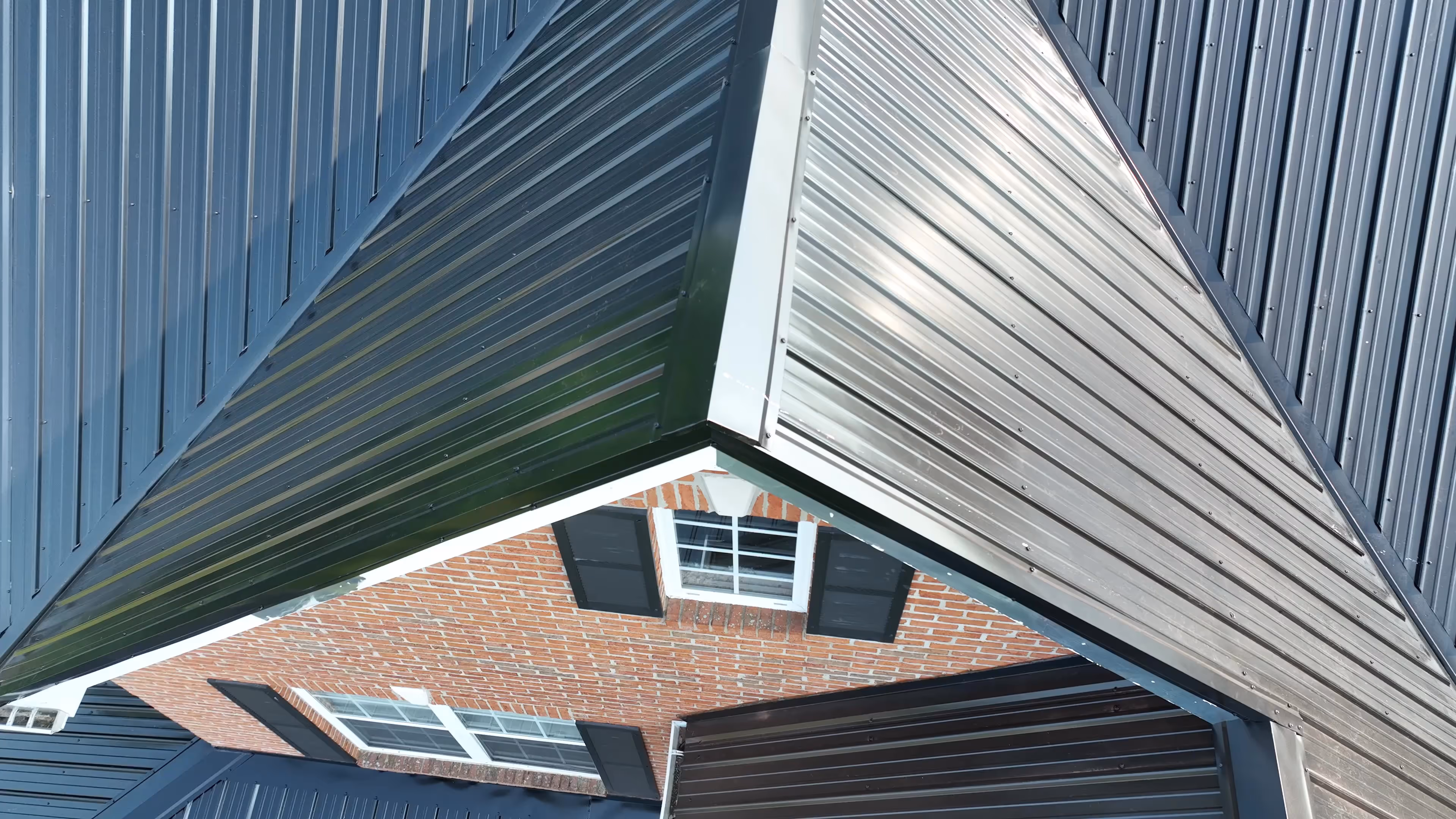 Black Classic Panel Brick Home