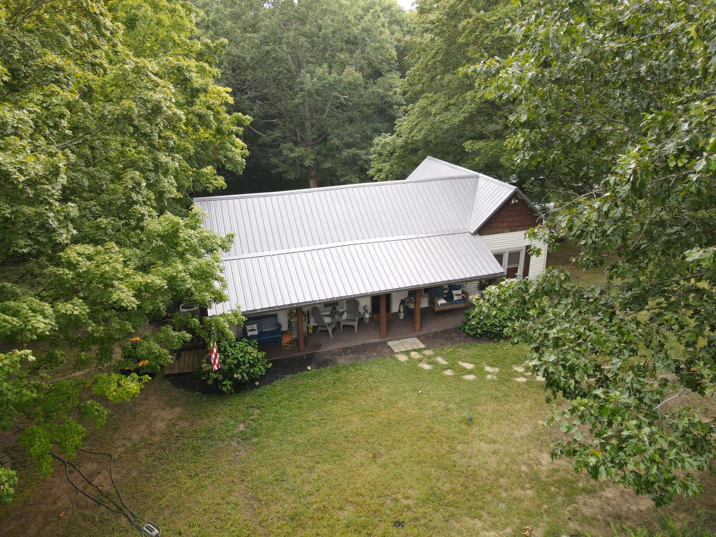 Silver Classic Panel Forest Home