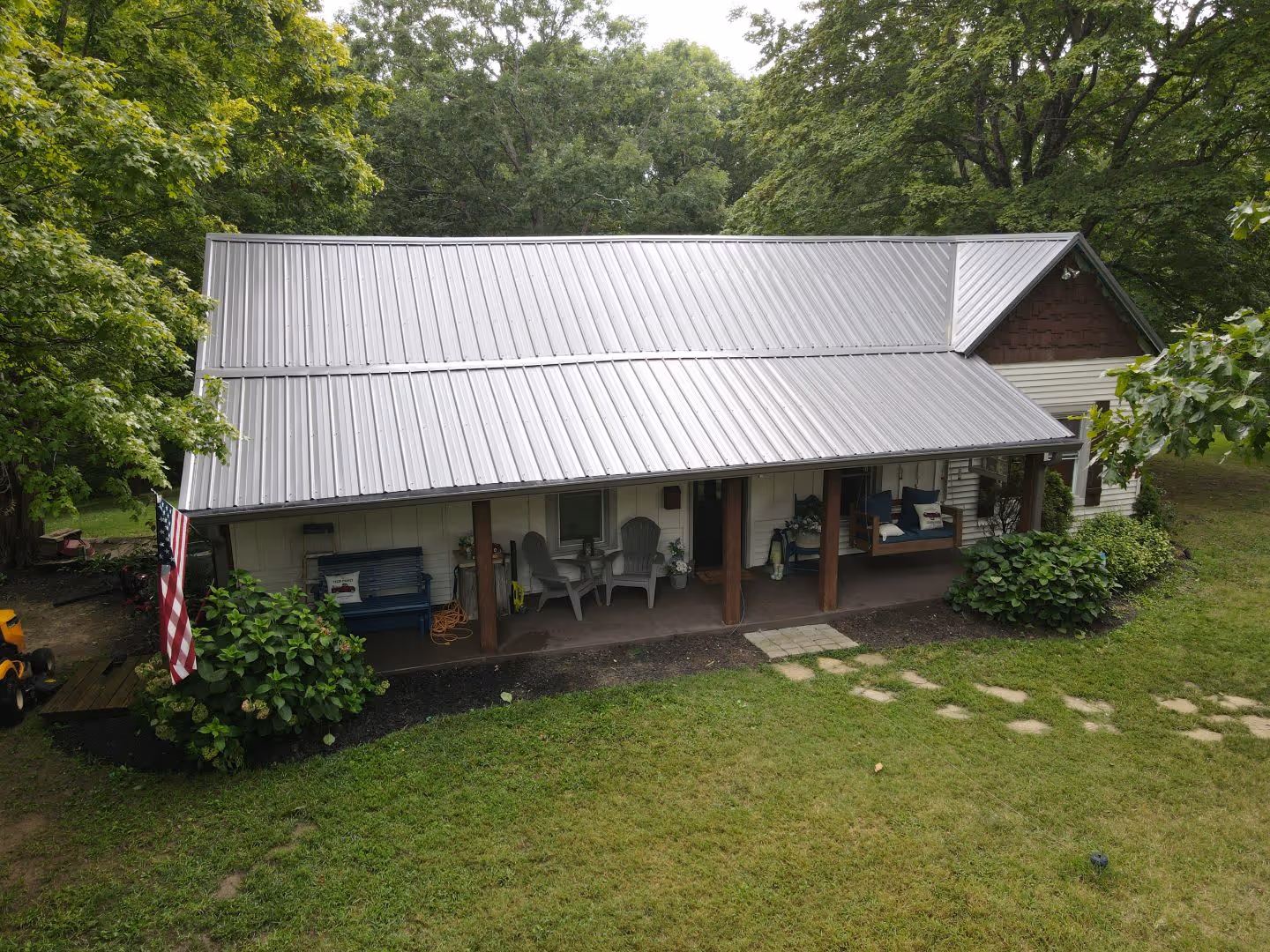 Silver Classic Panel Forest Home