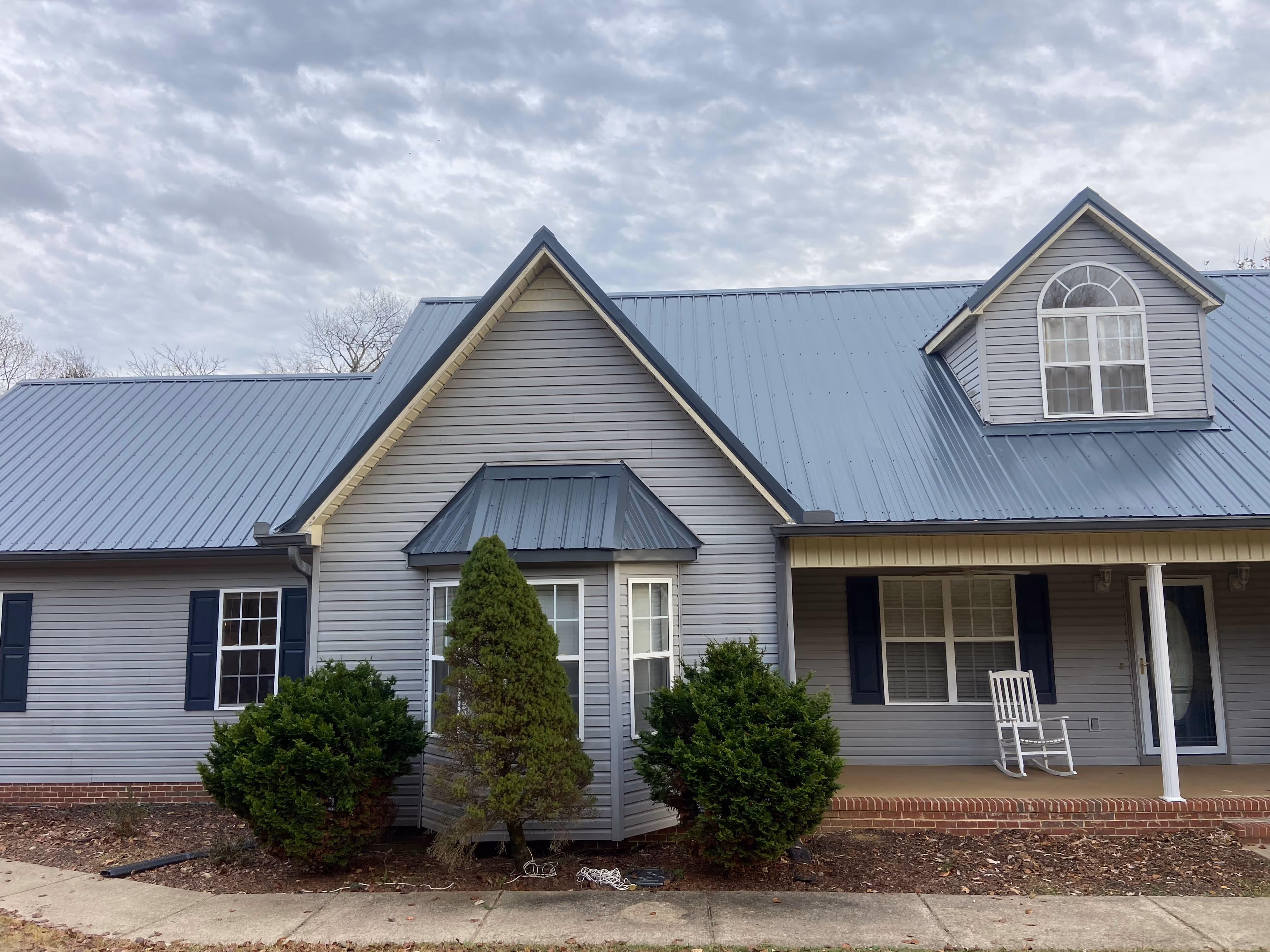 Blue Classic Panel Home