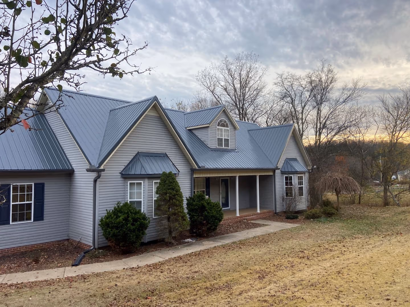 Blue Classic Panel Home
