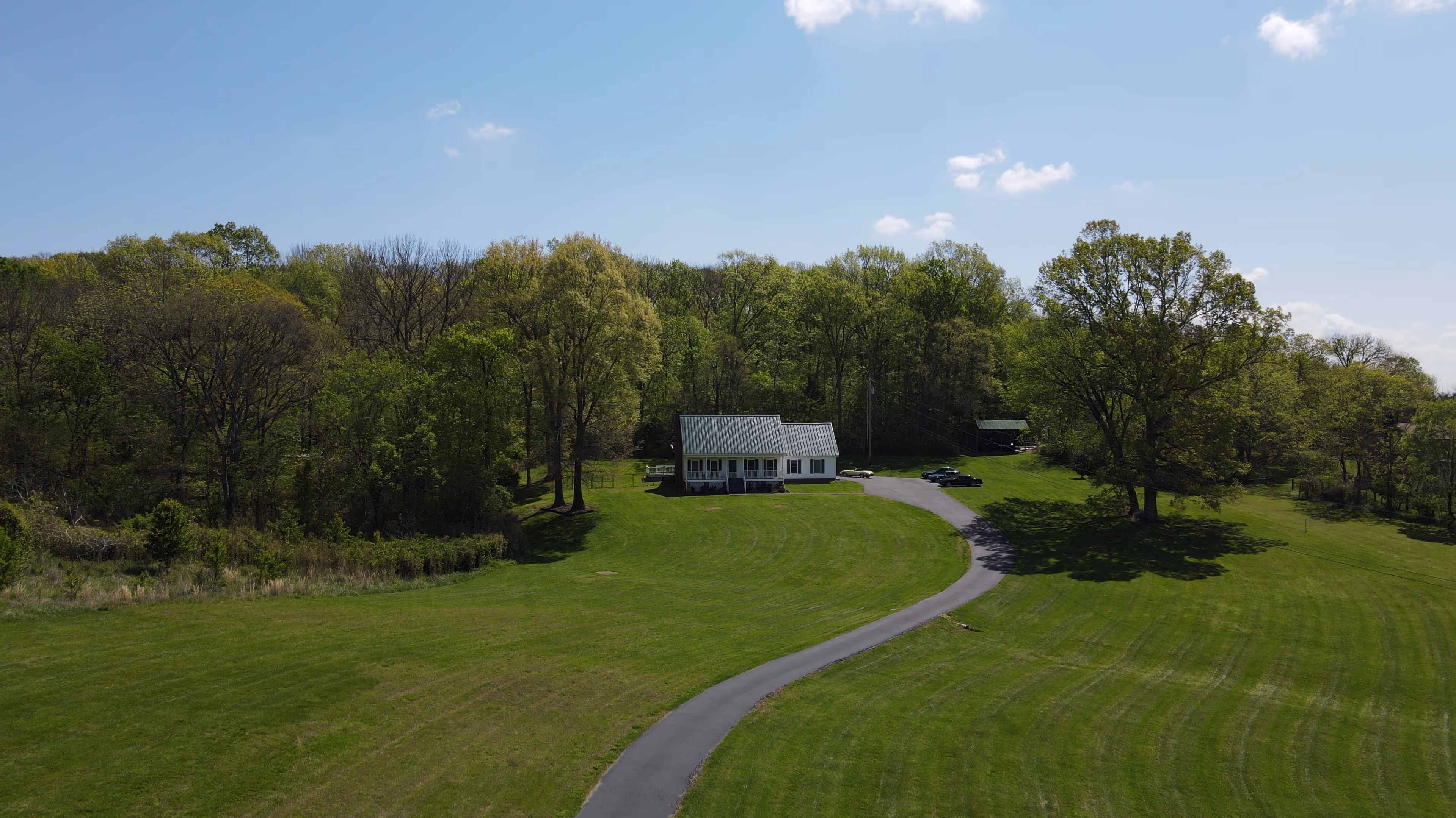Classic Green Metal Roof