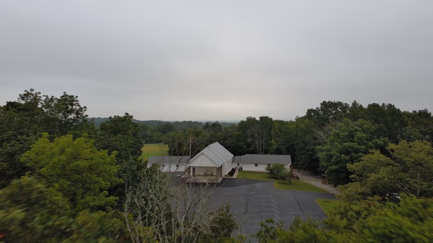 Silver Standing Seam Church