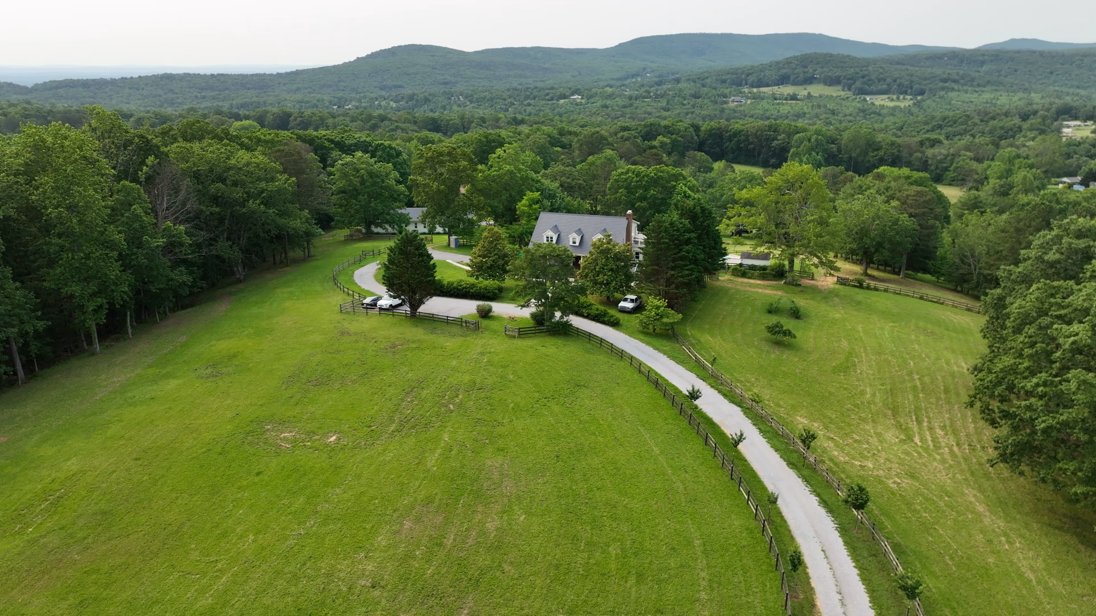 Slate-Look Steel from the Road, Standing Seam with Hidden Solar Back