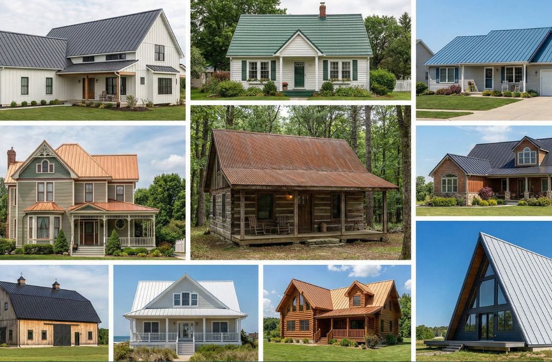 Pictures of Homes With Metal Roofs in Tennessee