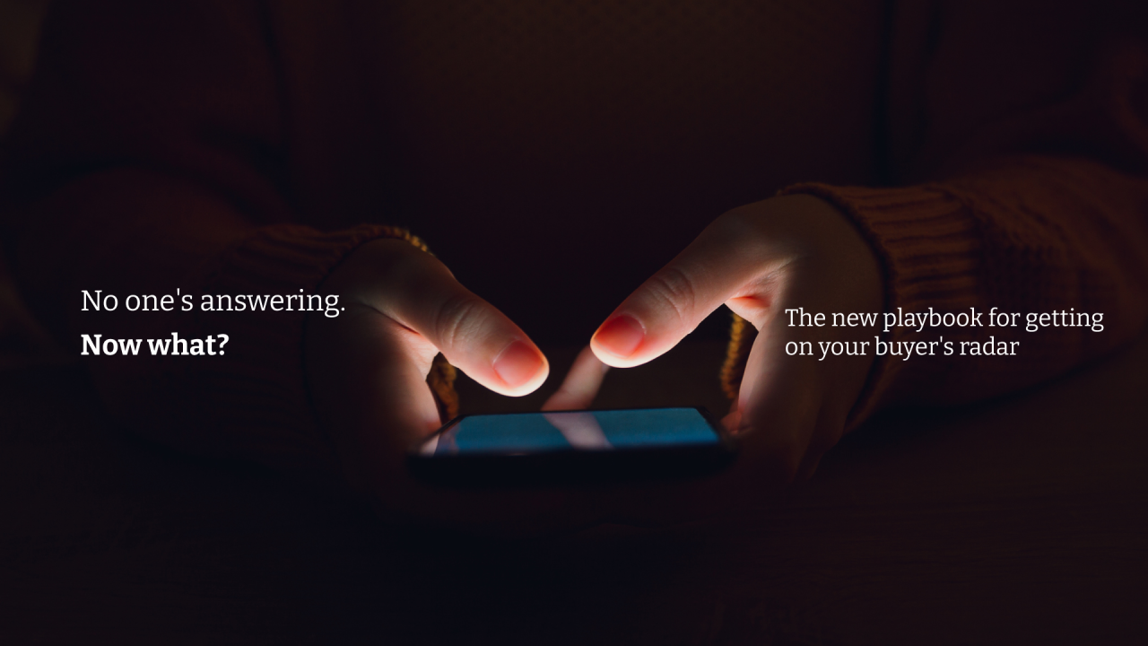 No one's answering. Now what?