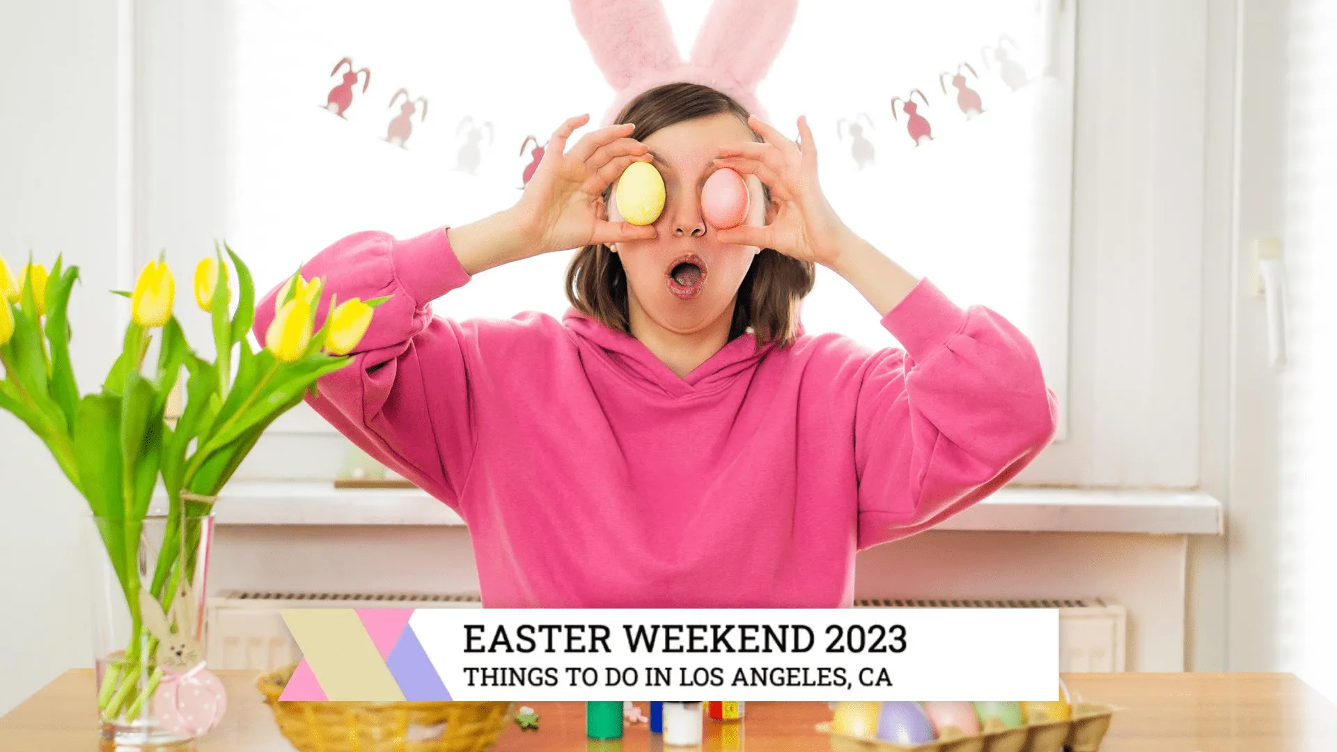 Easter overlay for holiday streaming