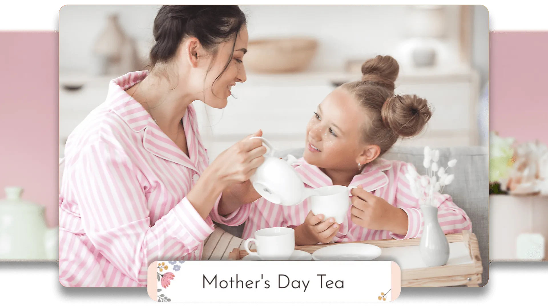 Mother's day overlay for holiday streaming