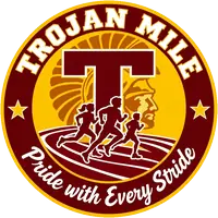 The Trojan Mile logo