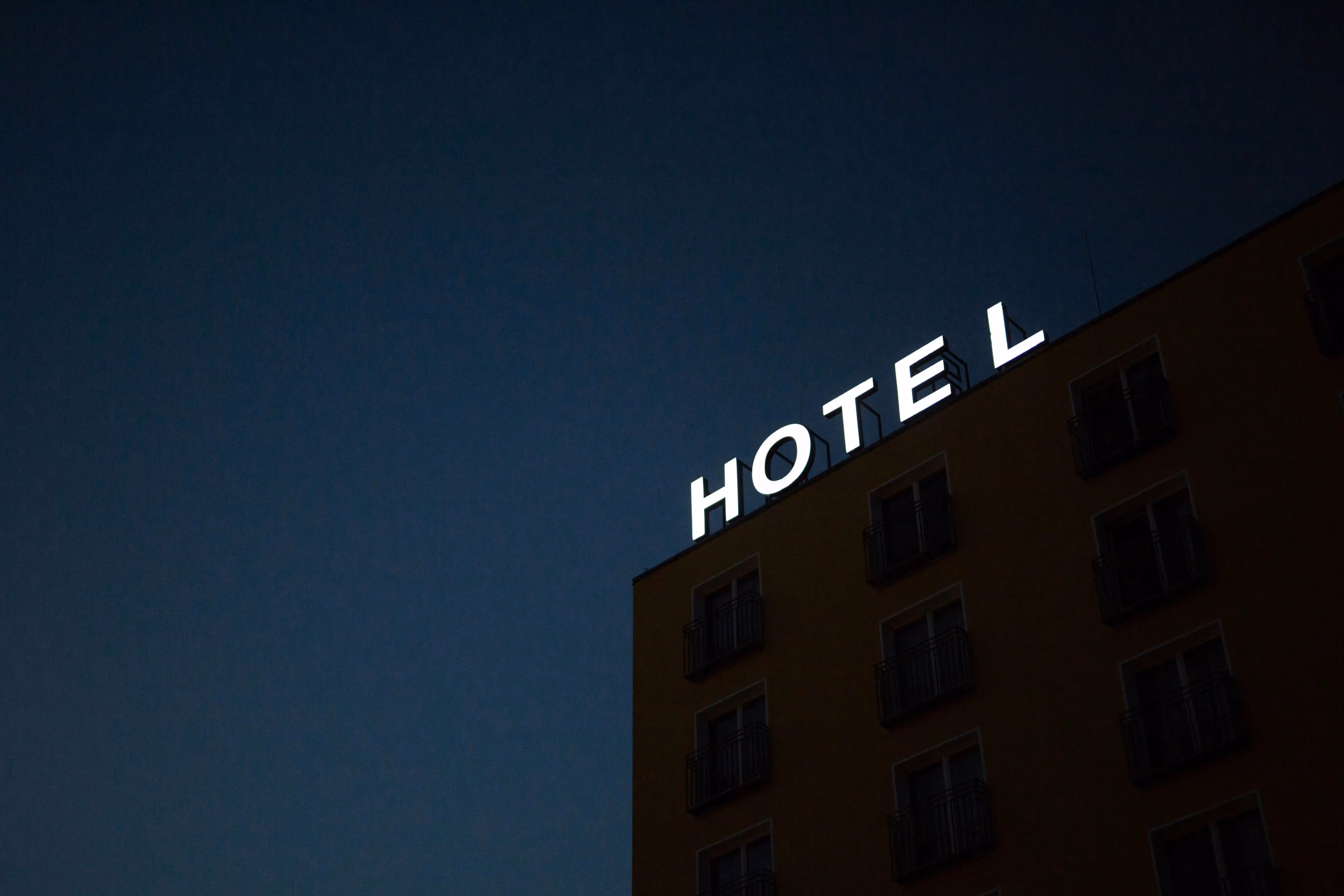 Hotel signage