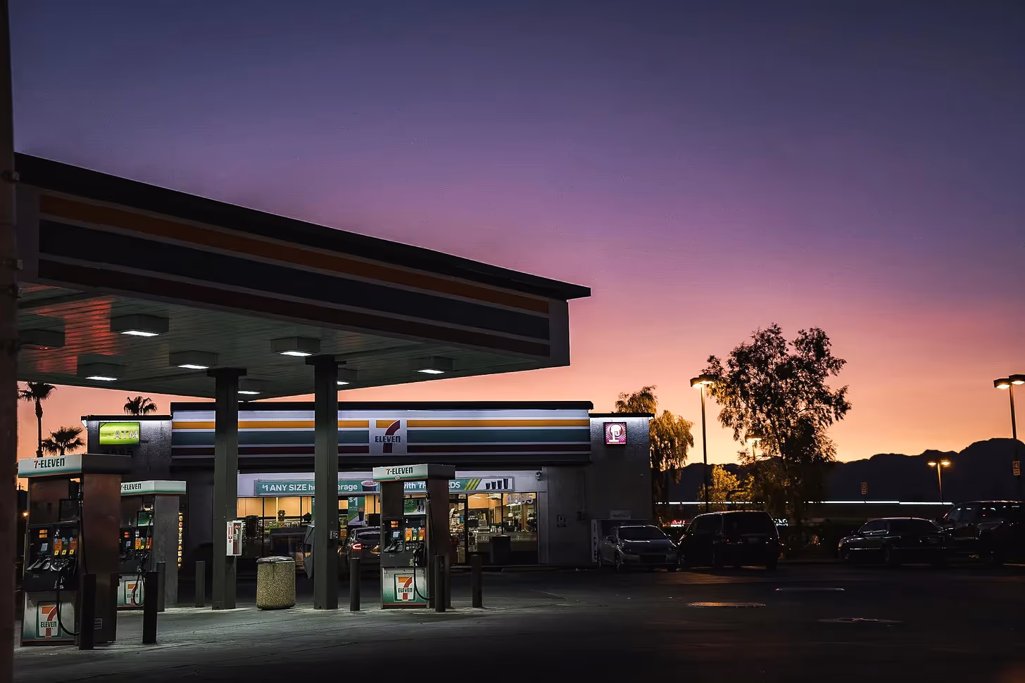 Gasoline station