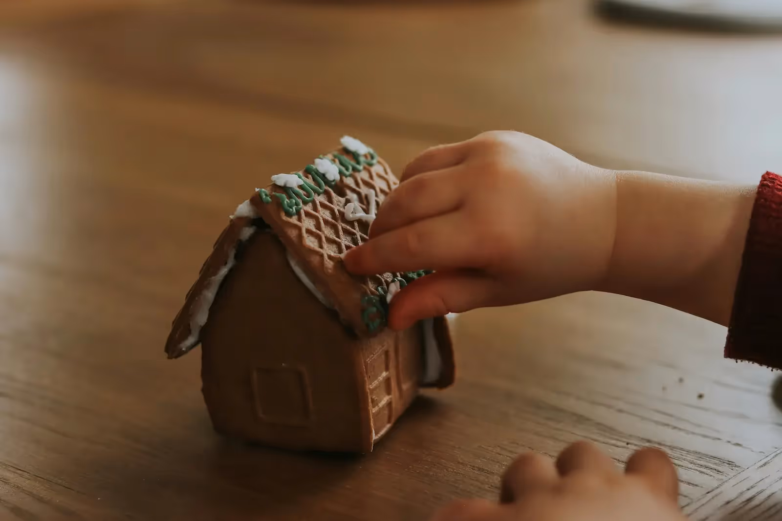 Gingerbread and a hand