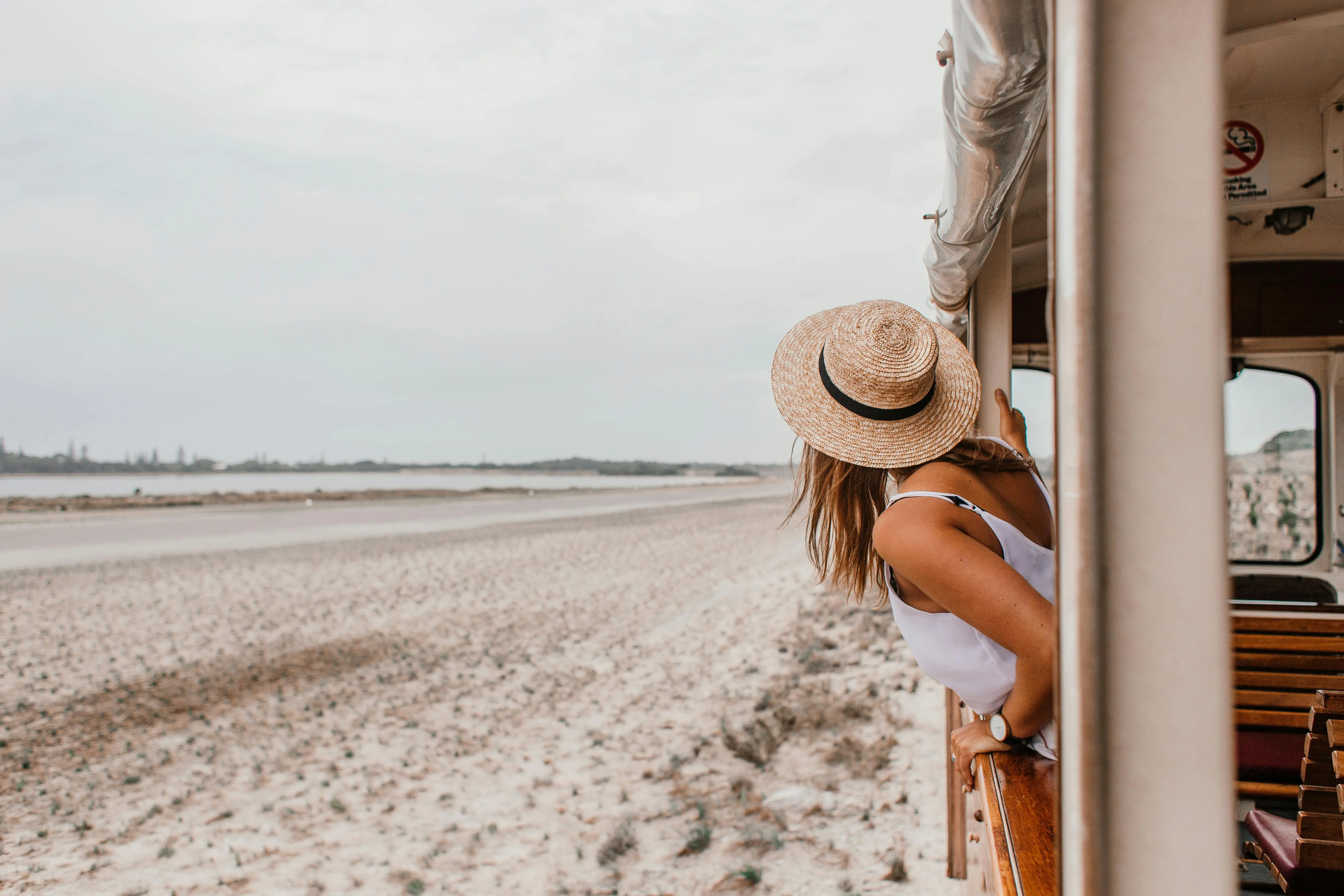 Person looking at a view