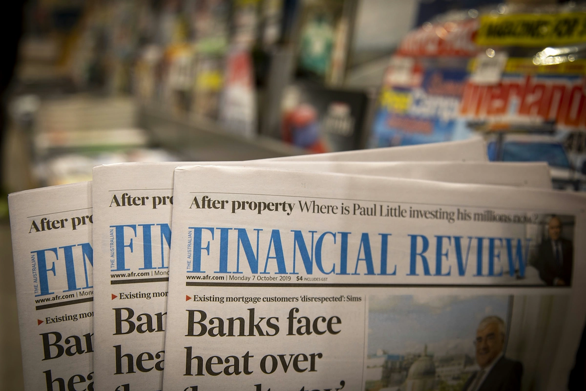A representation of a bank.