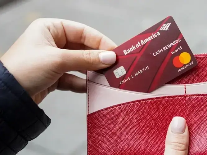 Bank of America card