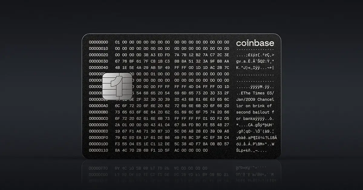 Coinbase One Card
