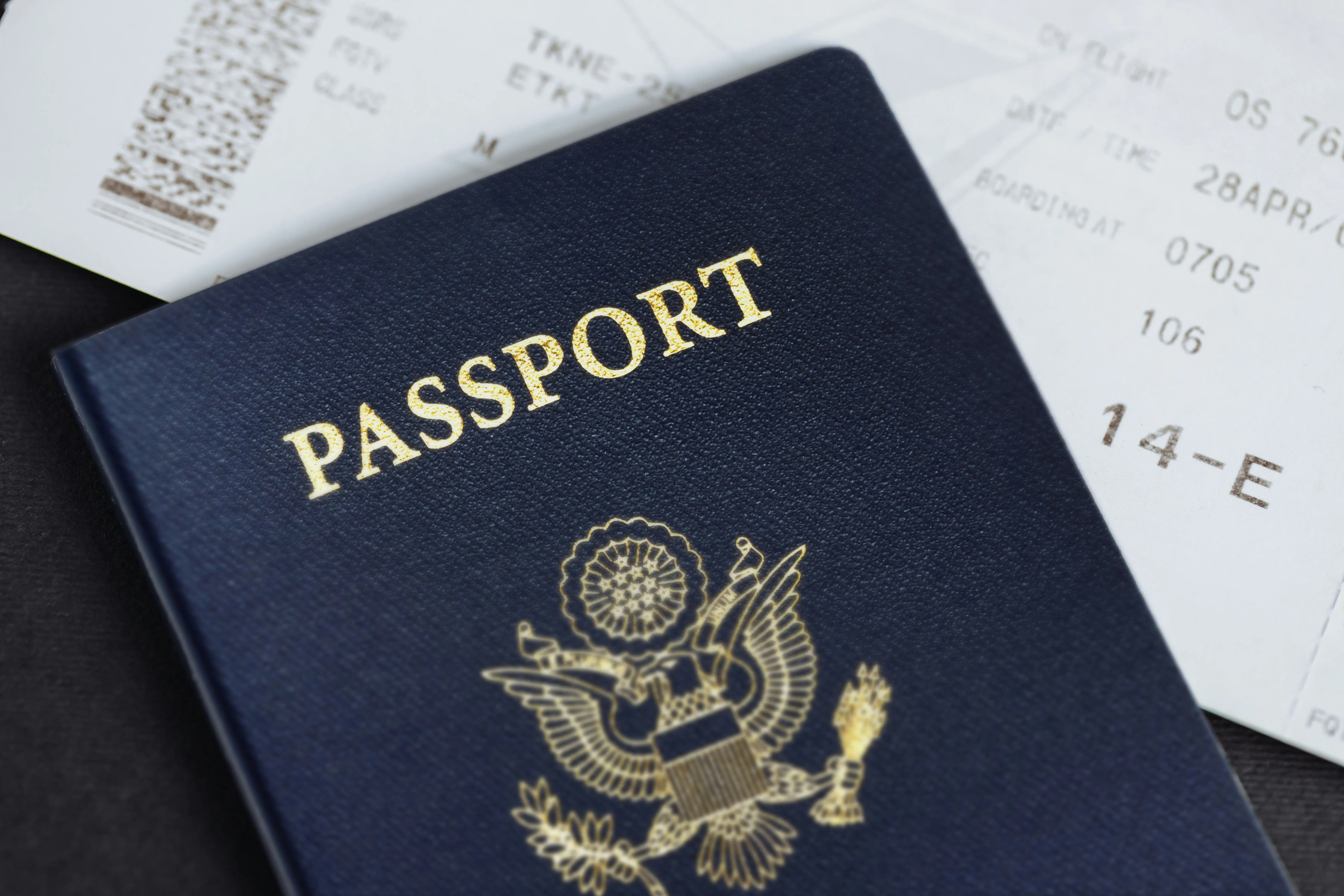 Picture of a passport