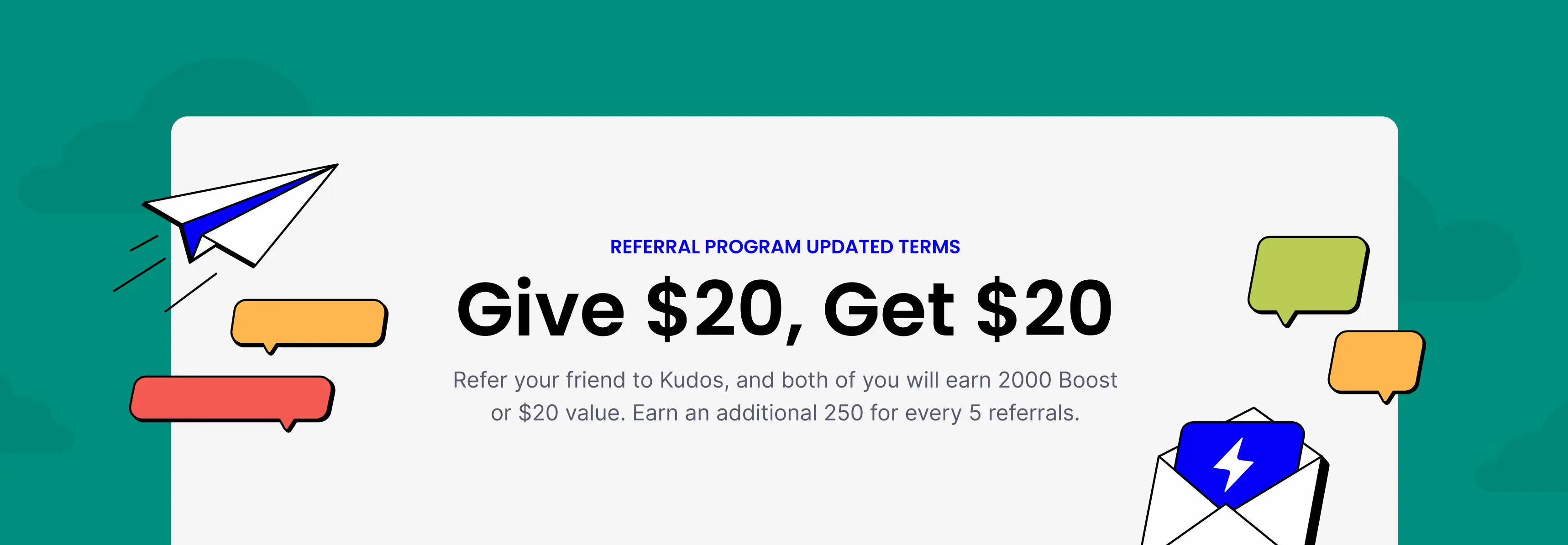 Kudos Referral Program