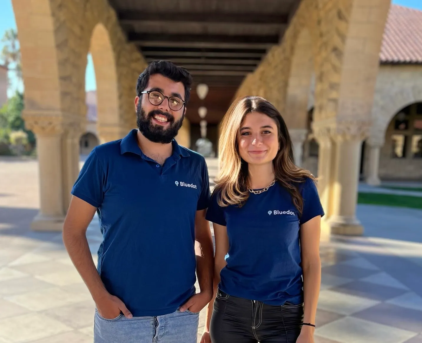 Ferhat Babacan and Selinay Parlak founders of Bluedot EV