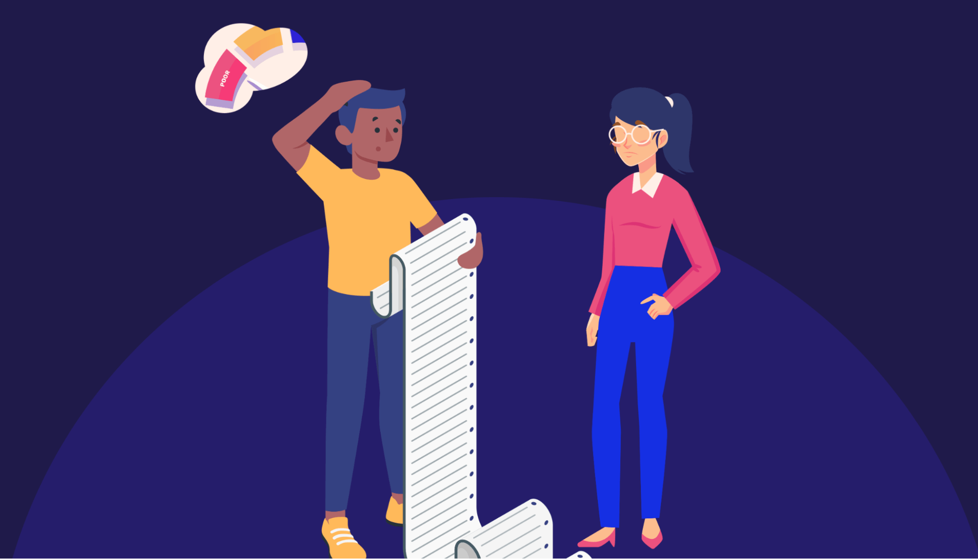 Joint liability and credit score impact