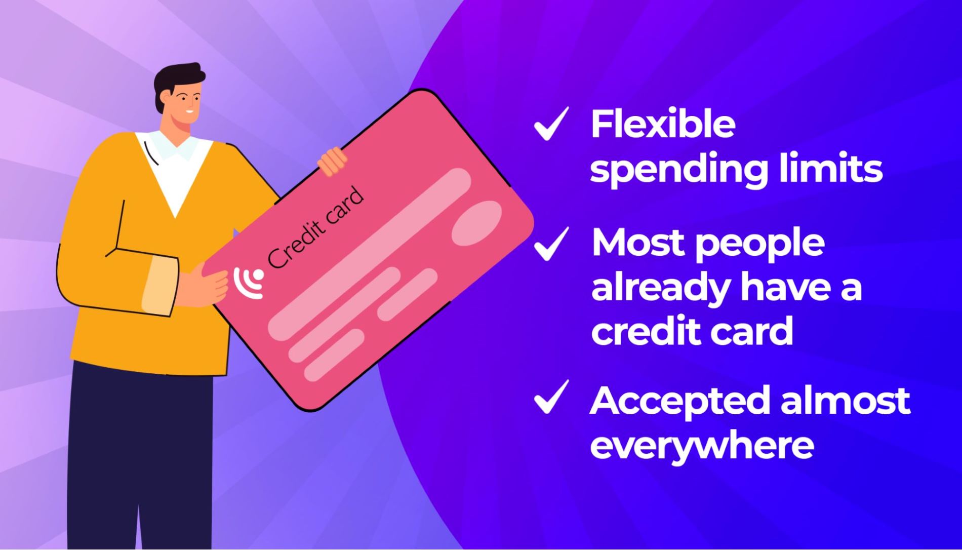 Advantages of using a credit card for emergencies