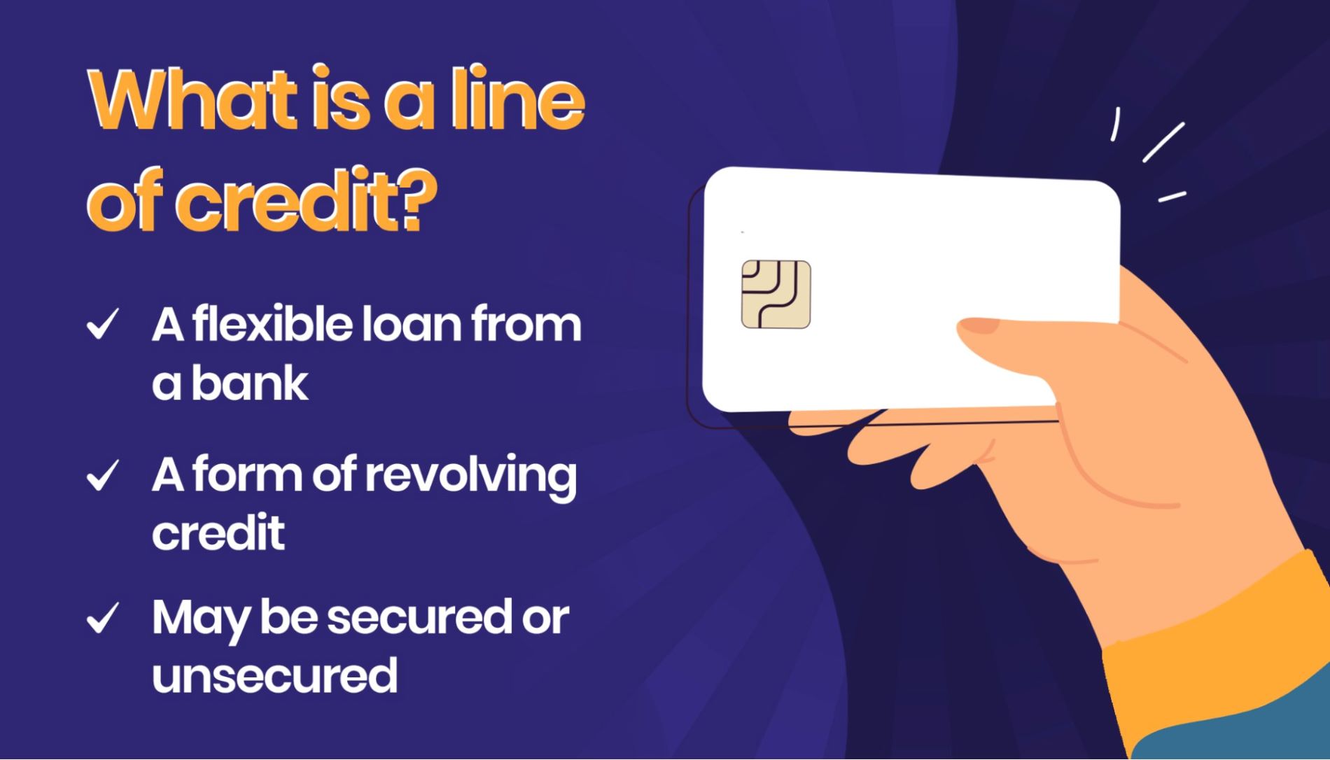Personal line of credit