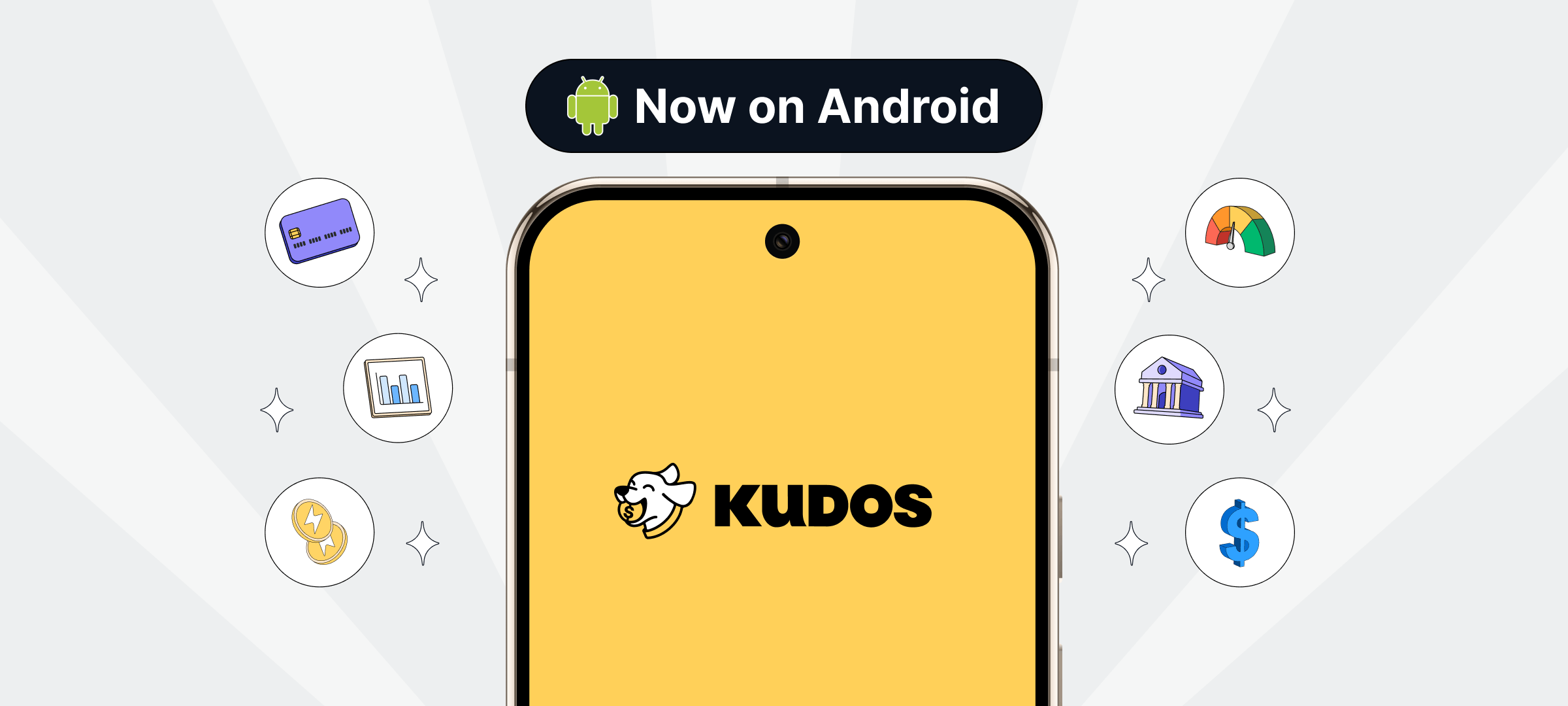 Kudos Android app now available on Google Play — credit card rewards optimization app