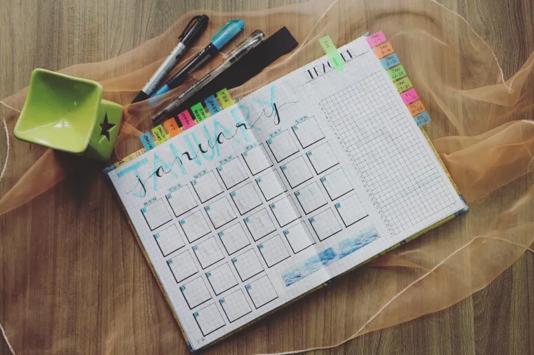 Kids' calendars - how to make planning fun
