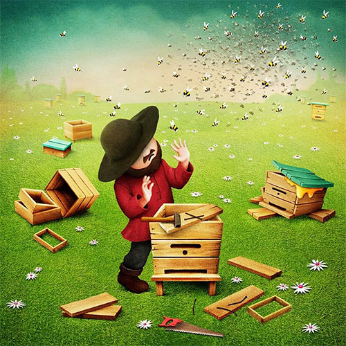 The Bees and the Beekeeper
