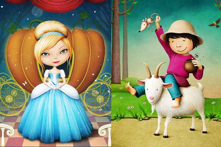 Jasio i Kopciuszek na świecie