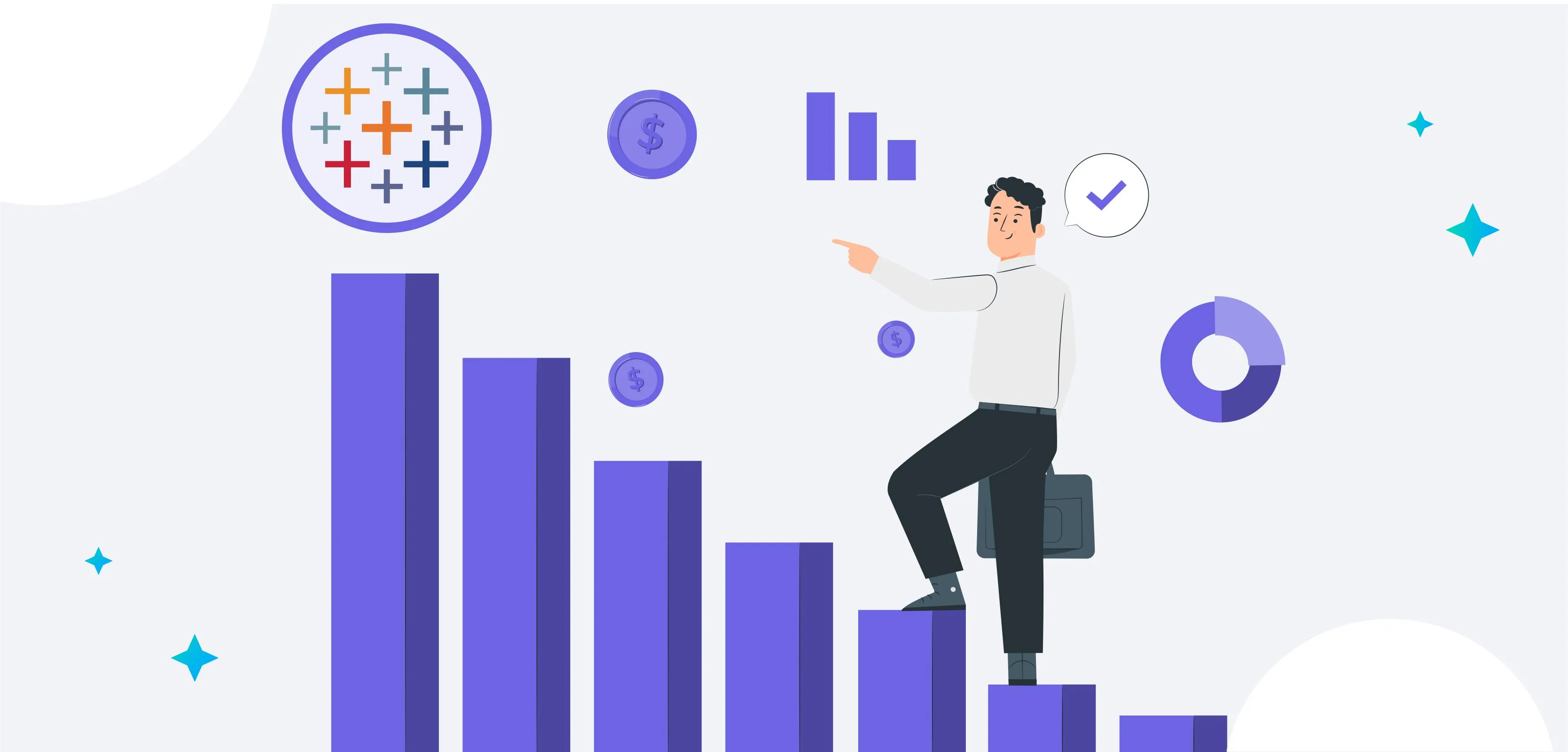 Prerequisites for setting up Doughnut Charts in Tableau