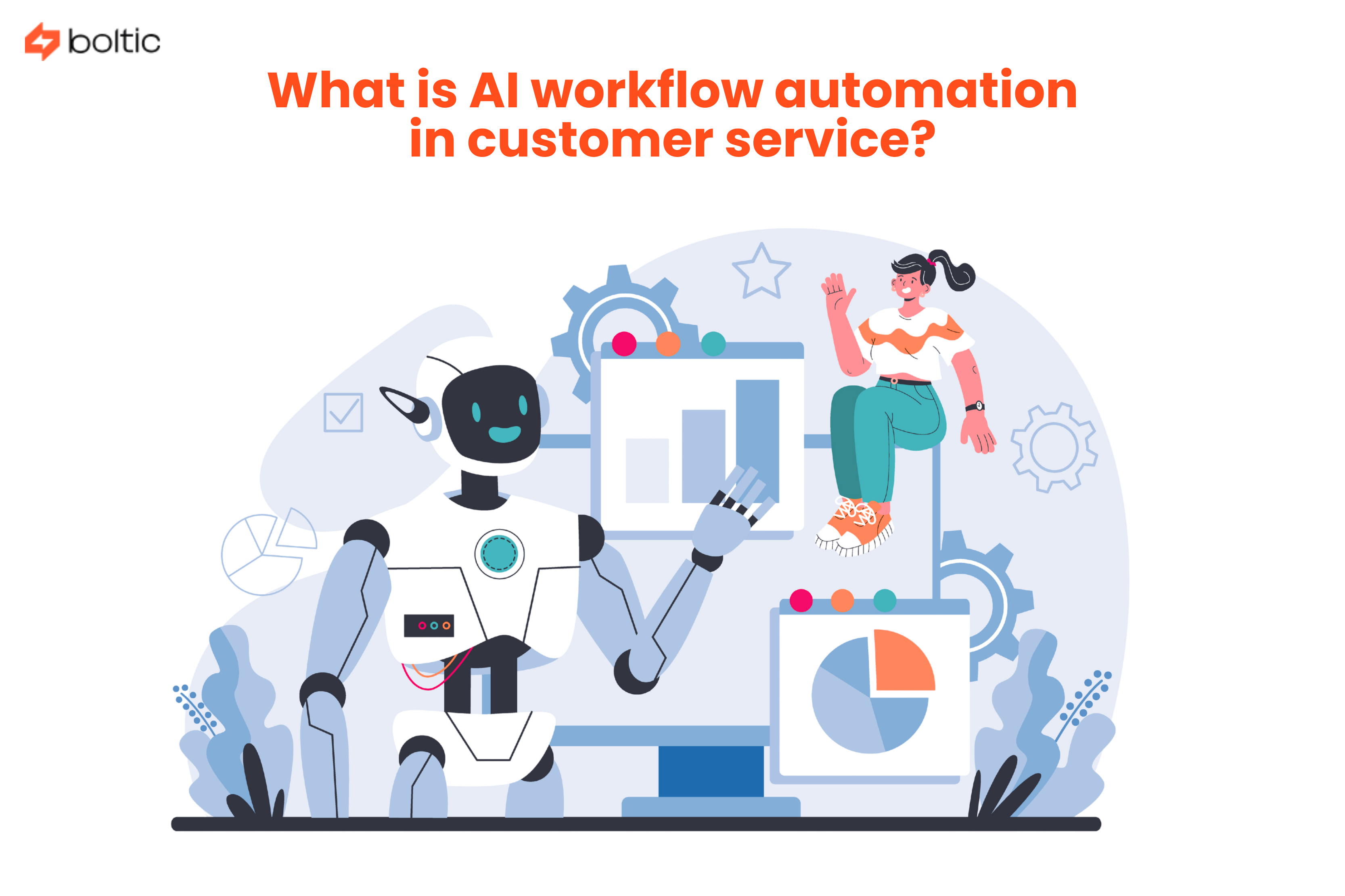 What is AI workflow automation in customer service