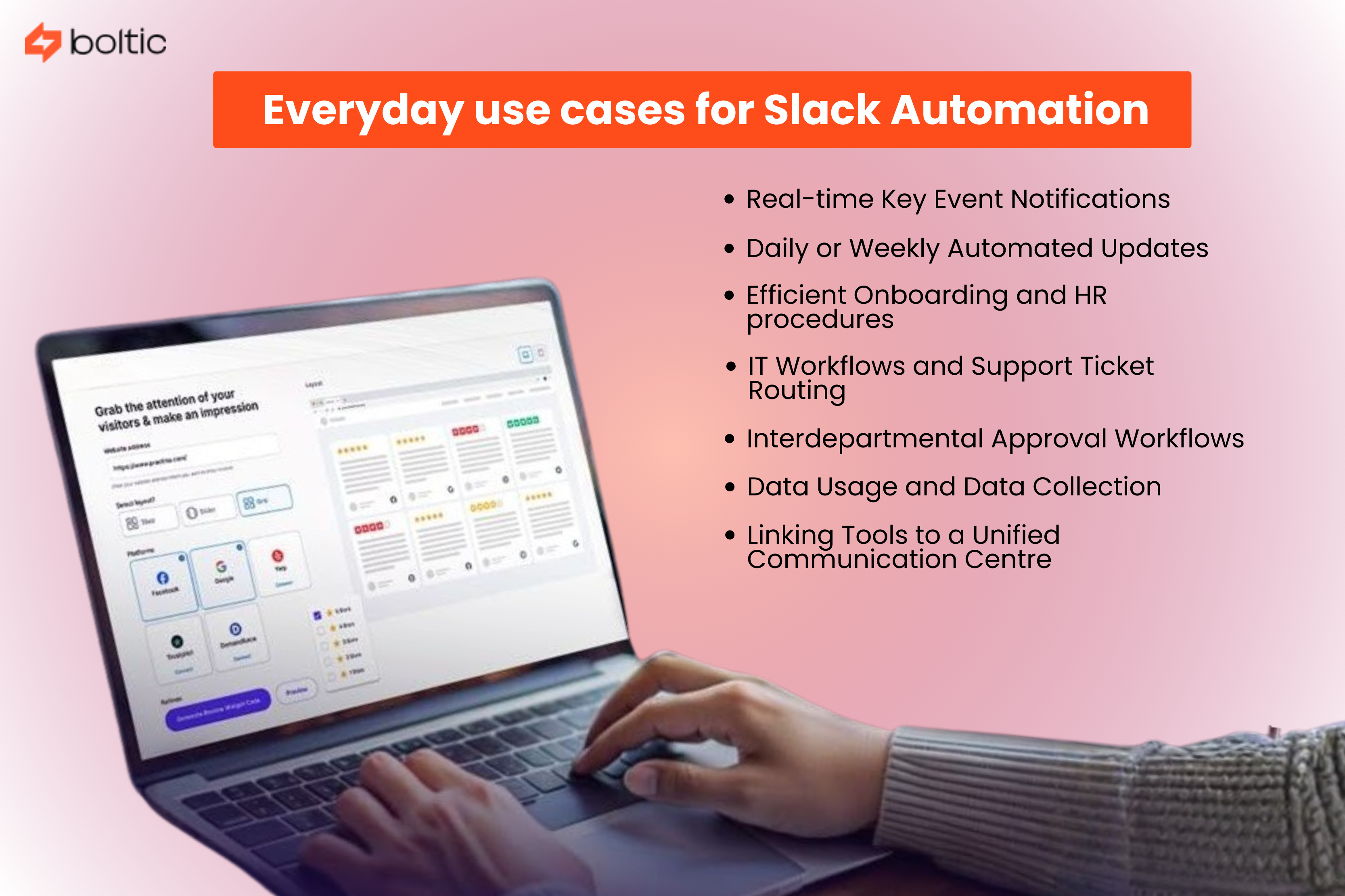Everyday use cases for Slack automation across teams